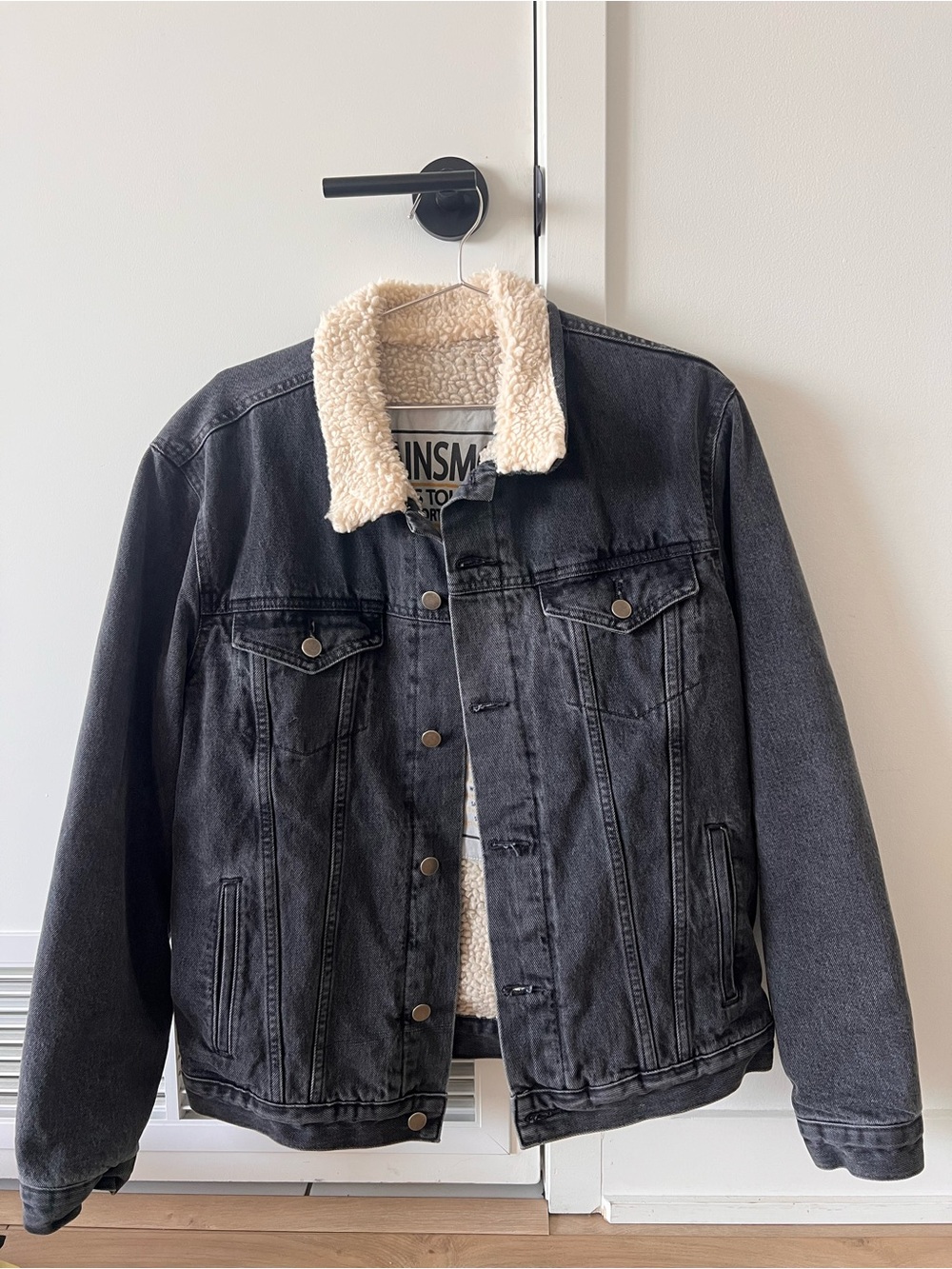 The Chainsmokers (memories Tour 2017) Sherpa-Lined Black Denim Jacket